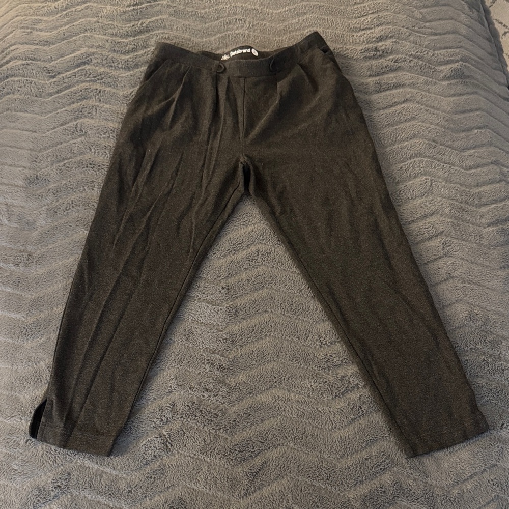Betabrand Black Track Pants